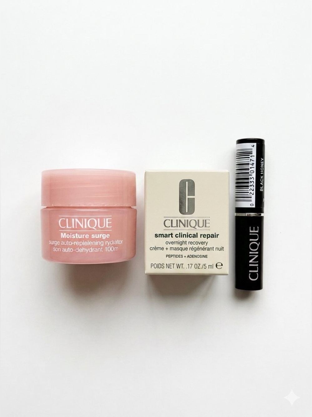 Clinique Moisture Surge & Smart Clinical Repair with Clinique Lipstick